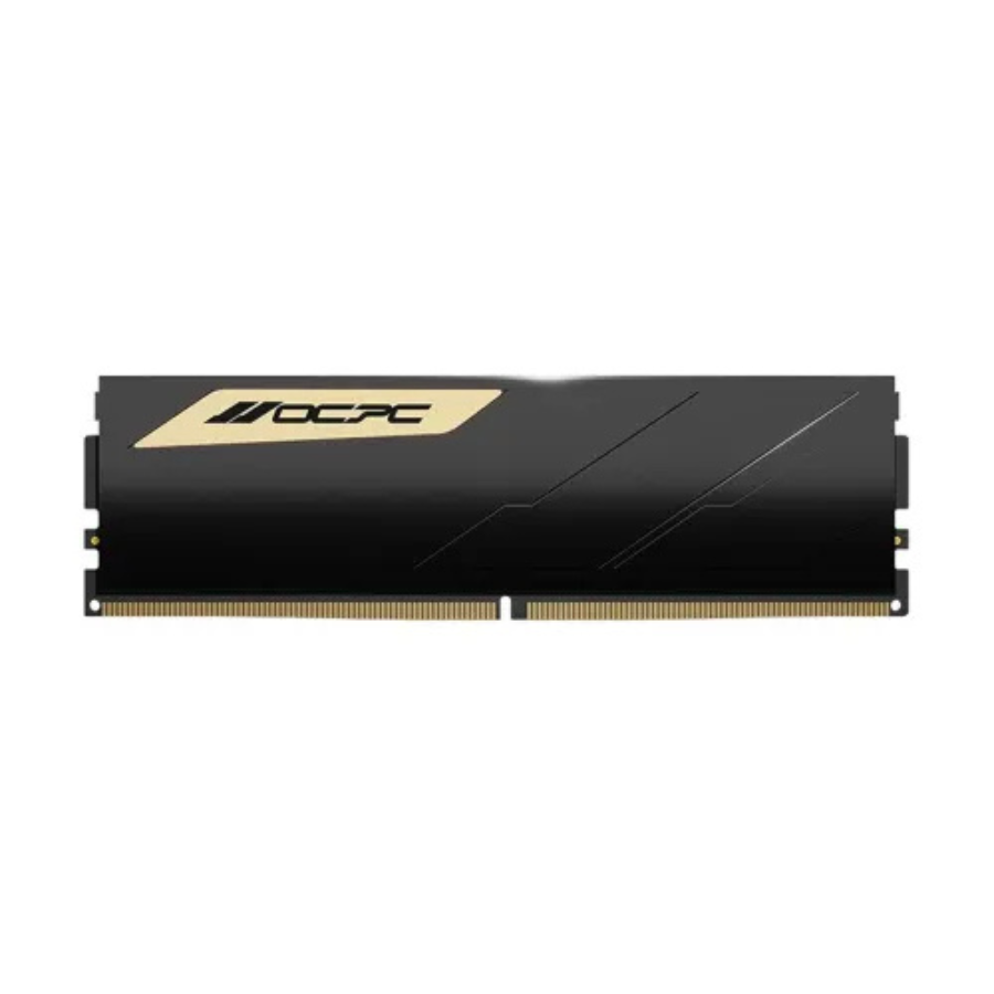 OCPC 16GB DDR5 6000MHz DESKTOP GAMING BLACK HEATSINK RAM